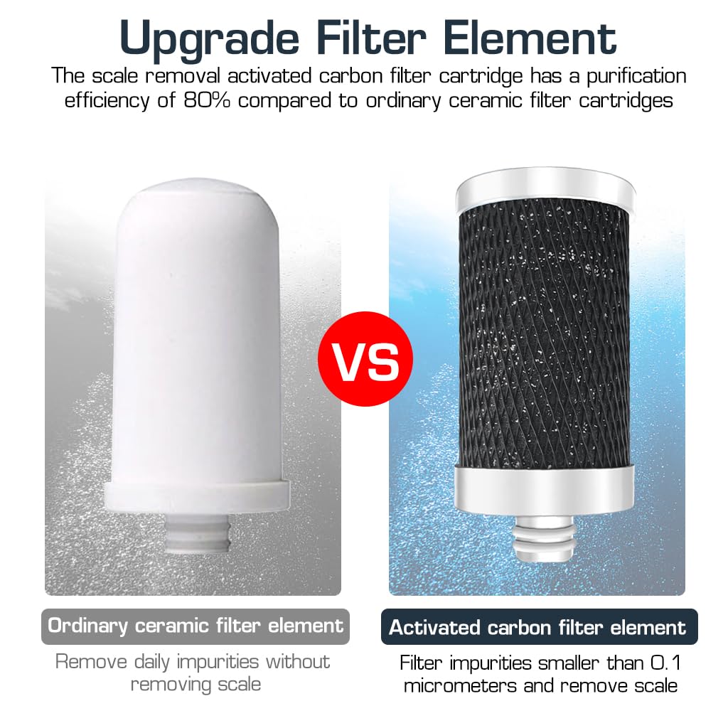 Supvox Faucet Filter Water Tap Water Filter for Sink 304 Stainless Steel Faucet Water Filtration System Active Carbon Filtration Sink Water Tap Filter for Hard Water Supvox Faucet Filter Water Tap Water Filter for Sink 304 Stainless Steel Faucet Water Filtration System Active Carbon Filtration Sink Water Tap Filter for Hard Water